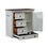 Thumbnail: Magnolia Manor Pet Feeder Cabinet