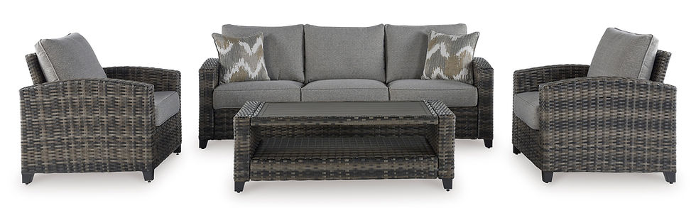 Thumbnail: Oasis Court 4-PC Outdoor Set