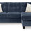 Thumbnail: Amity Bay Ink Sofa Chaise w/ Movable Chaise