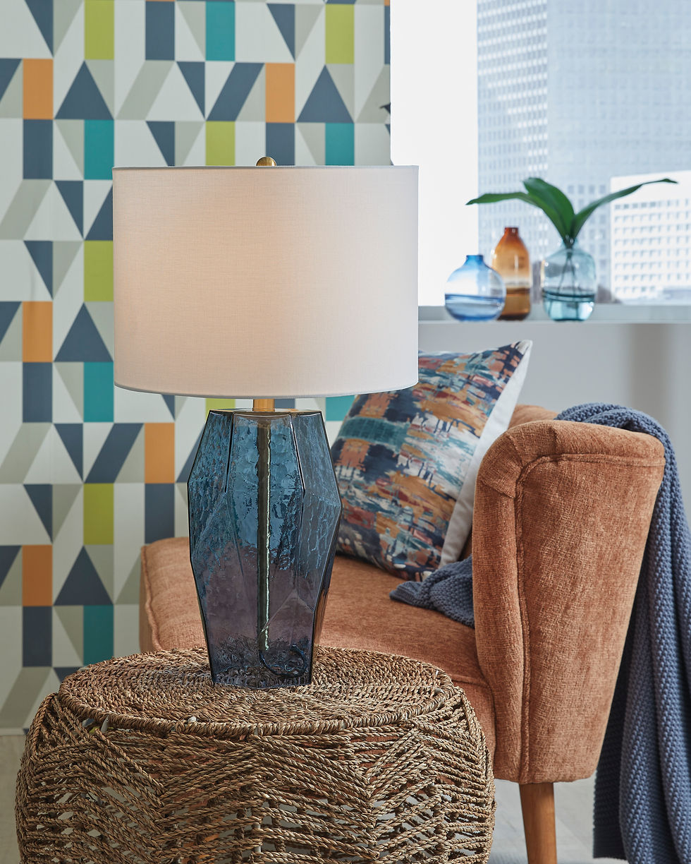 Tallow Glass Table Lamp