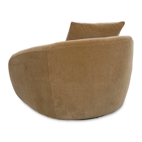 Thumbnail: Yahya Camel Swivel Accent Chair