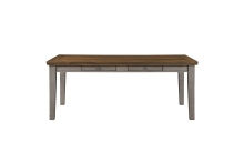 Thumbnail: Tigard Gray Two-Tone Dining Table & 6 Chairs