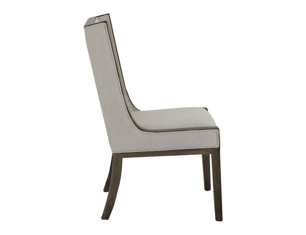 Thumbnail: Black Balam Gray Upholstered Chair