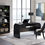 Thumbnail: Rowanbeck Black 60" Home Office Desk