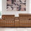 Thumbnail: Temmpton 3-Piece Power Reclining Sectional Loveseat with Console
