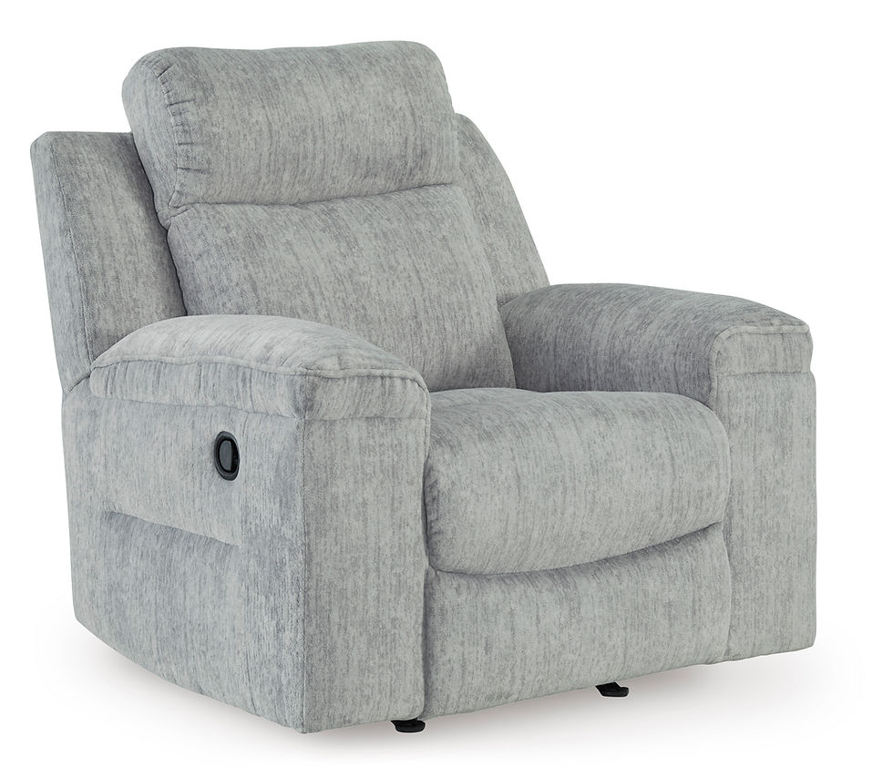 Thumbnail: Buntington Pewter Rocker Recliner