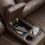 Thumbnail: Dunleith Chocolate Leather 3-PC Power Reclining Loveseat w/ Console