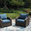 Thumbnail: Windglow Outdoor Lounge Chair w/ Cushion