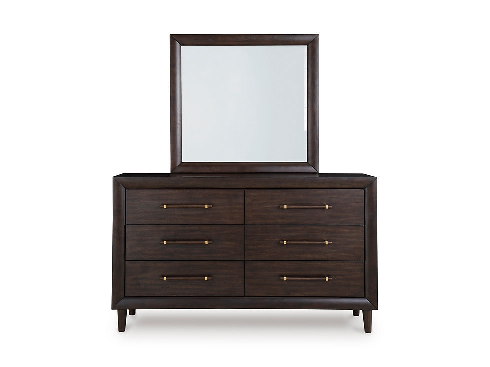 Thumbnail: Dantenton Merlot 6-Drawer Dresser