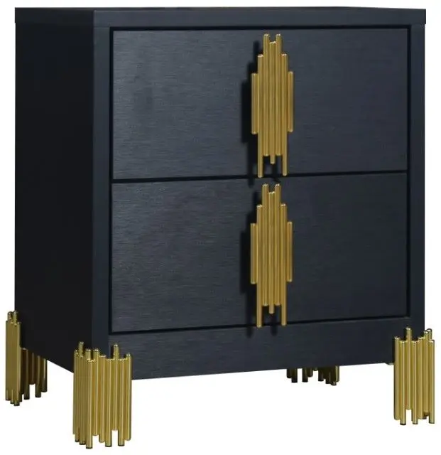 Thumbnail: Empire Black Nightstand