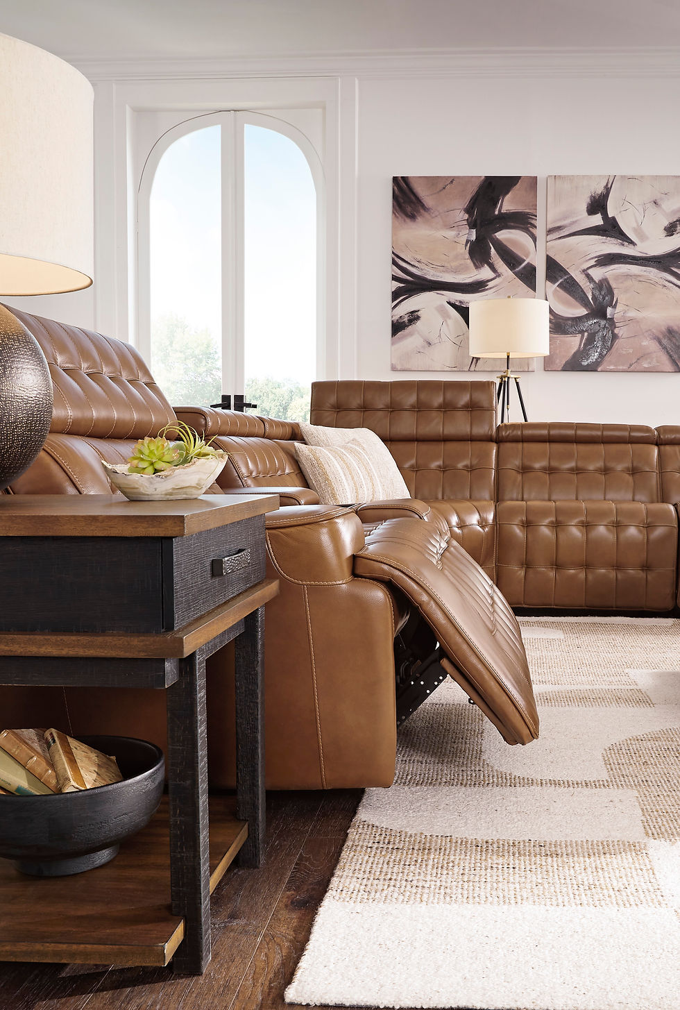 Thumbnail: Temmpton 6-Piece Power Reclining Sectional