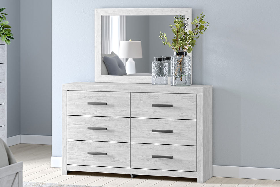Cayboni Whitewash Dresser