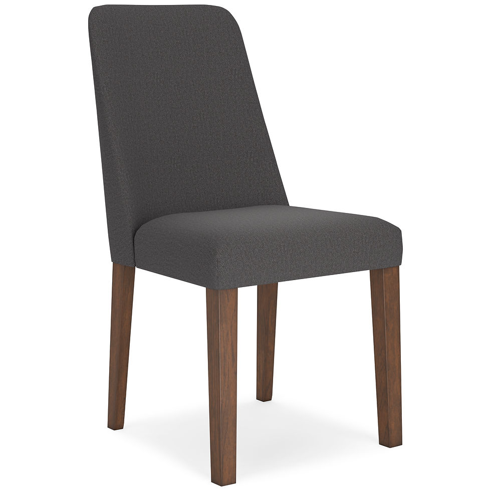 Thumbnail: Lyncott Charcoal Upholstered Chairs