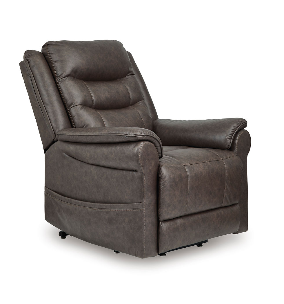 Thumbnail: Oatman Umber Power Lift, Heat & Massage Recliner