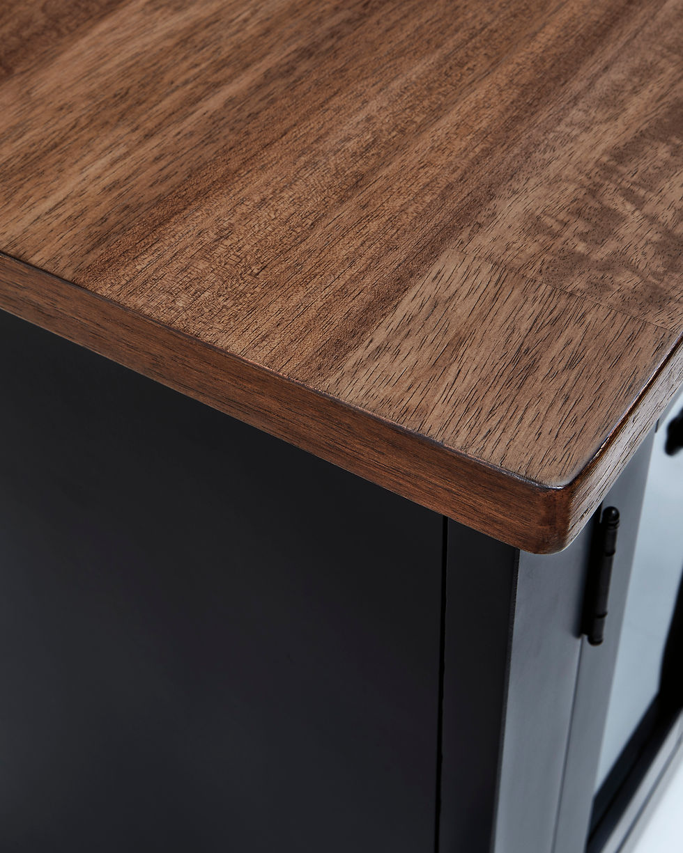 Thumbnail: Wildenauer 76" TV Stand w/ Electric Fireplace