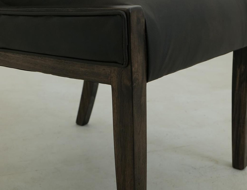 Thumbnail: Black Balam Black Upholstered Chair