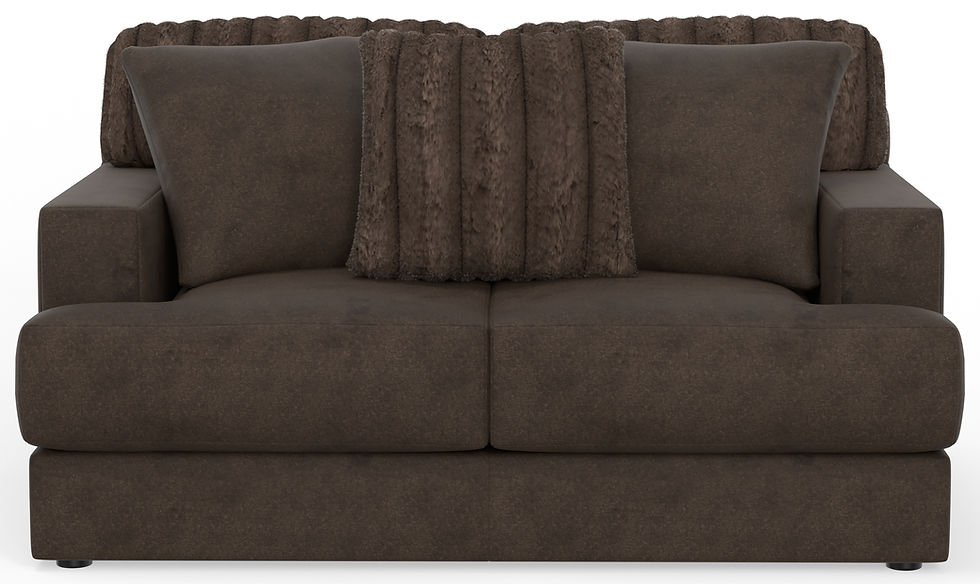 Thumbnail: Eagan Chocolate Loveseat