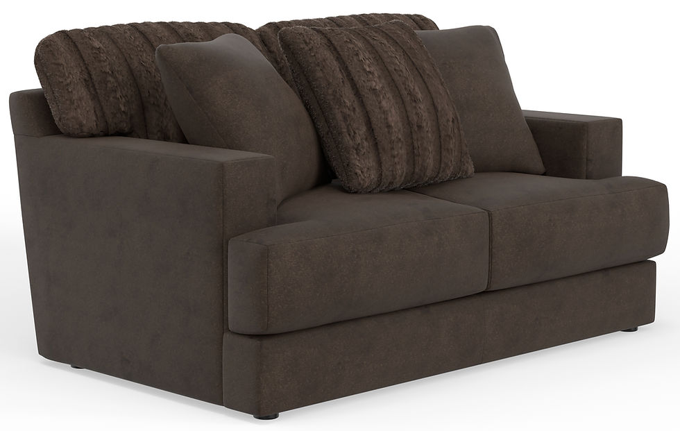 Thumbnail: Eagan Chocolate Loveseat