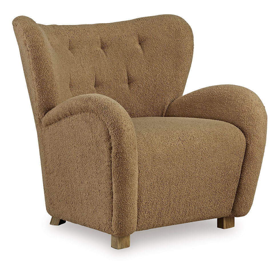 Thumbnail: Larbell Camel Accent Chair