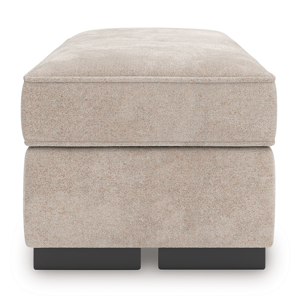 Thumbnail: High Profile Taupe Ottoman