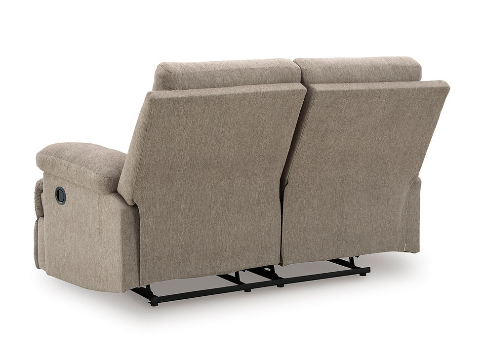 Thumbnail: Side-Swipe Mocha Reclining Loveseat