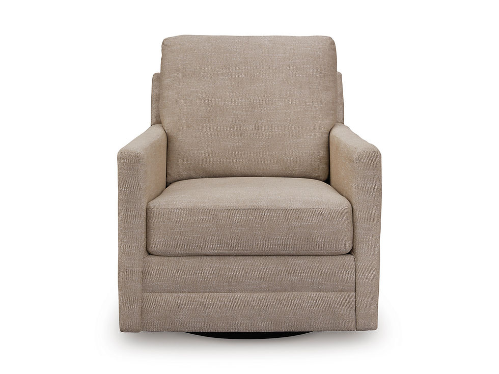 Thumbnail: Freybourne Twill Next-Gen Nuvella Swivel Accent Chair