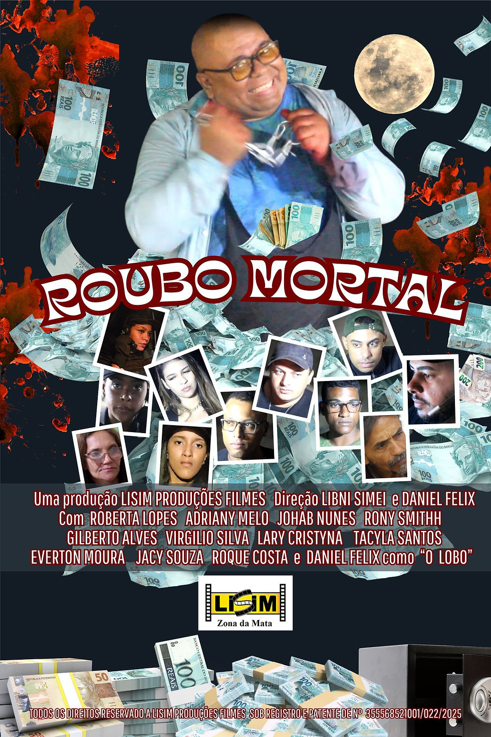 BANNER ROUBO MORTAL (100 x 150 cm)