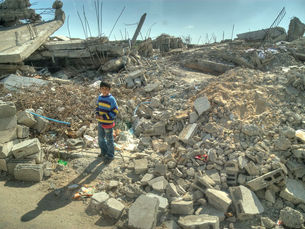 Destruction in Gaza