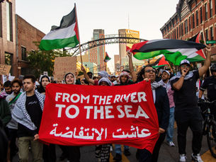Free Palestine protesters