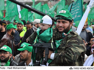 Hamas gathers for its 25th anniversary in Gaza, December 8, 2012.