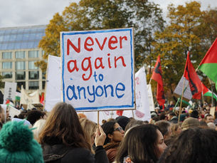 never again in protests