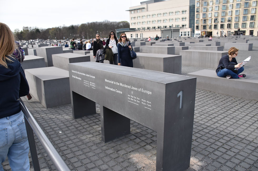Illustrative: Memorial to the Murdered Jews of Europe in Berlin, Germany, March 31, 2017. (Vasyatka1/ wikipedia)