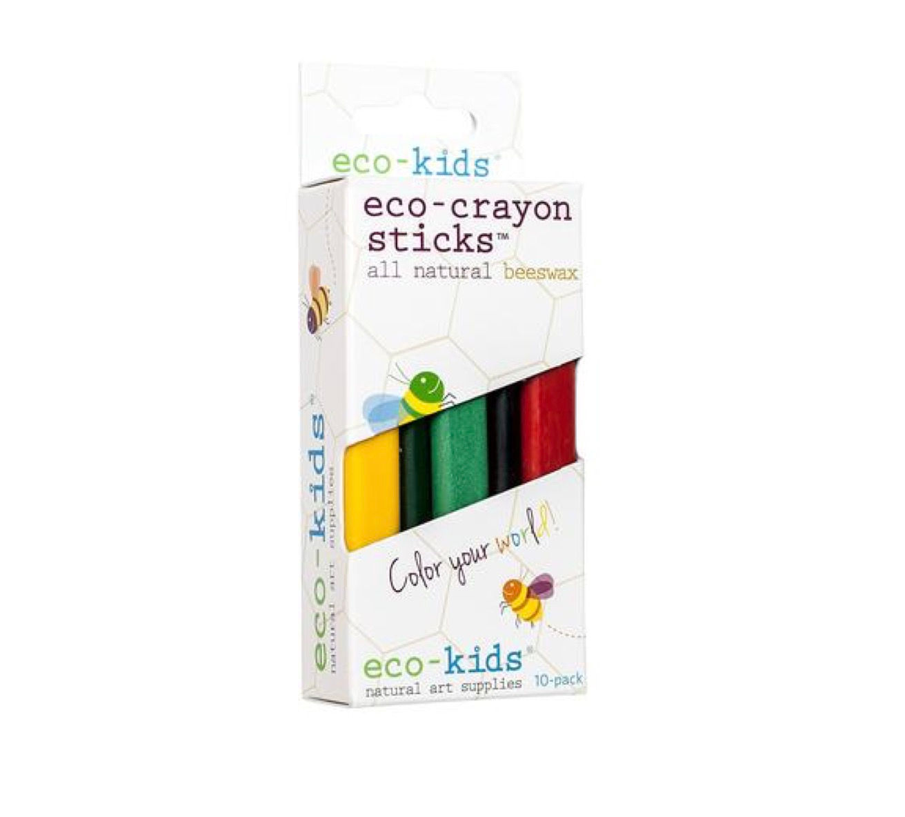Eco-crayon sticks 10 pack