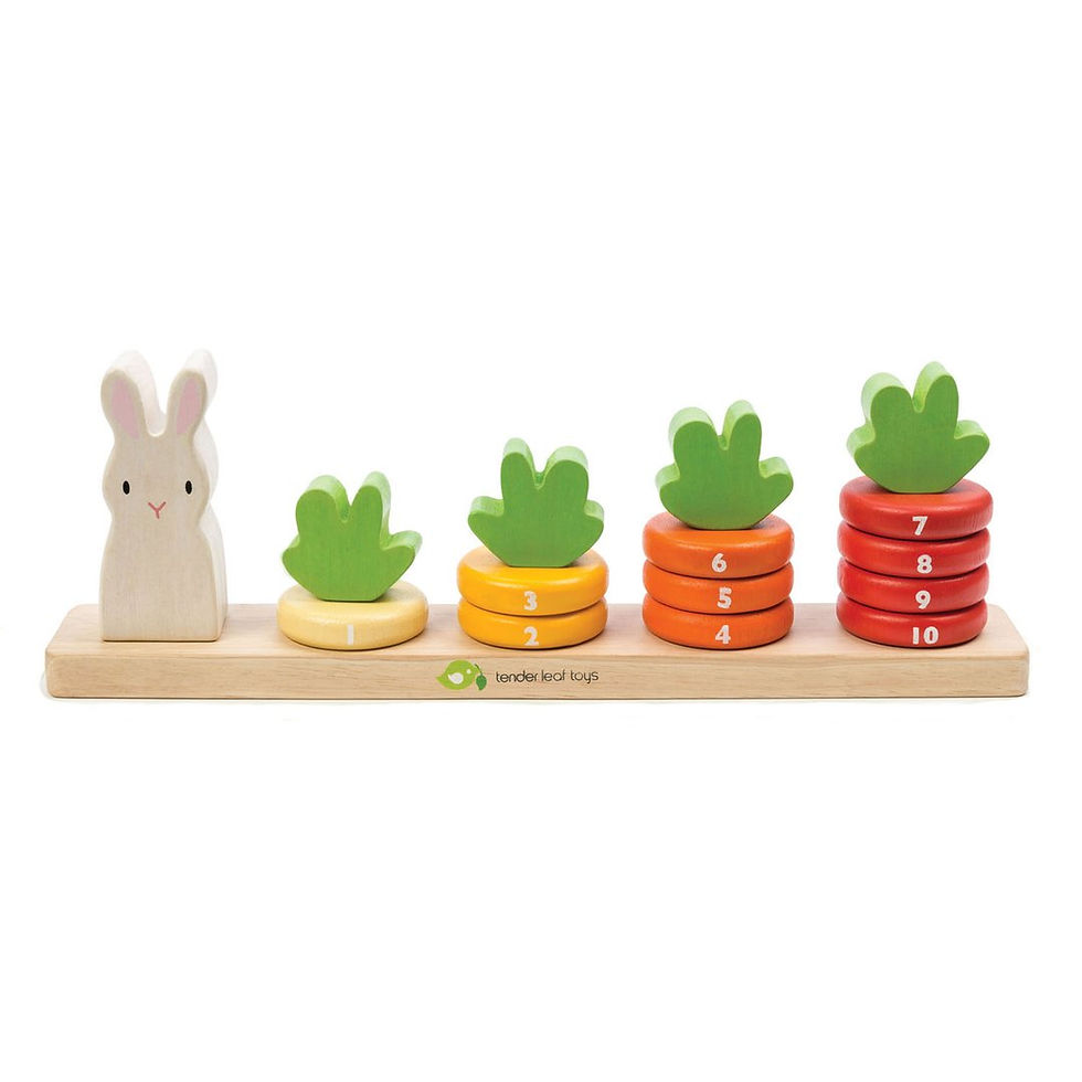 Thumbnail: Counting Carrots - Tender leaf toys