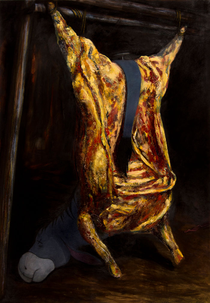 The slaughtered Eeyore