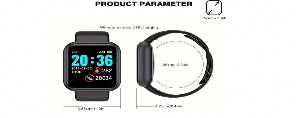 Miniatura: New Smart Watch Wristwatch Sport Bracelet