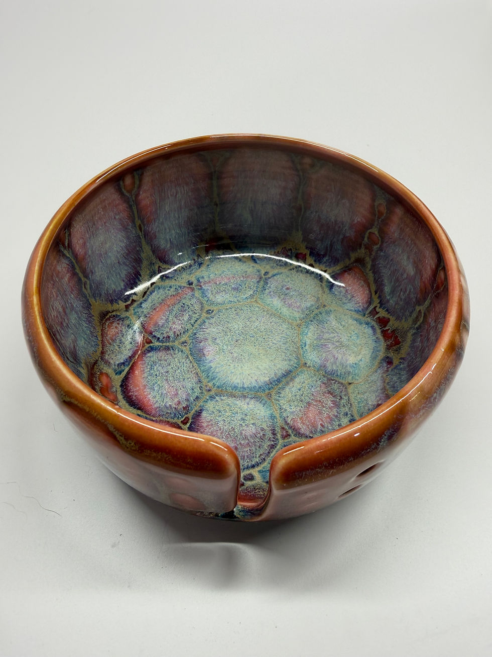 Thumbnail: Brick Red Yarn Bowl