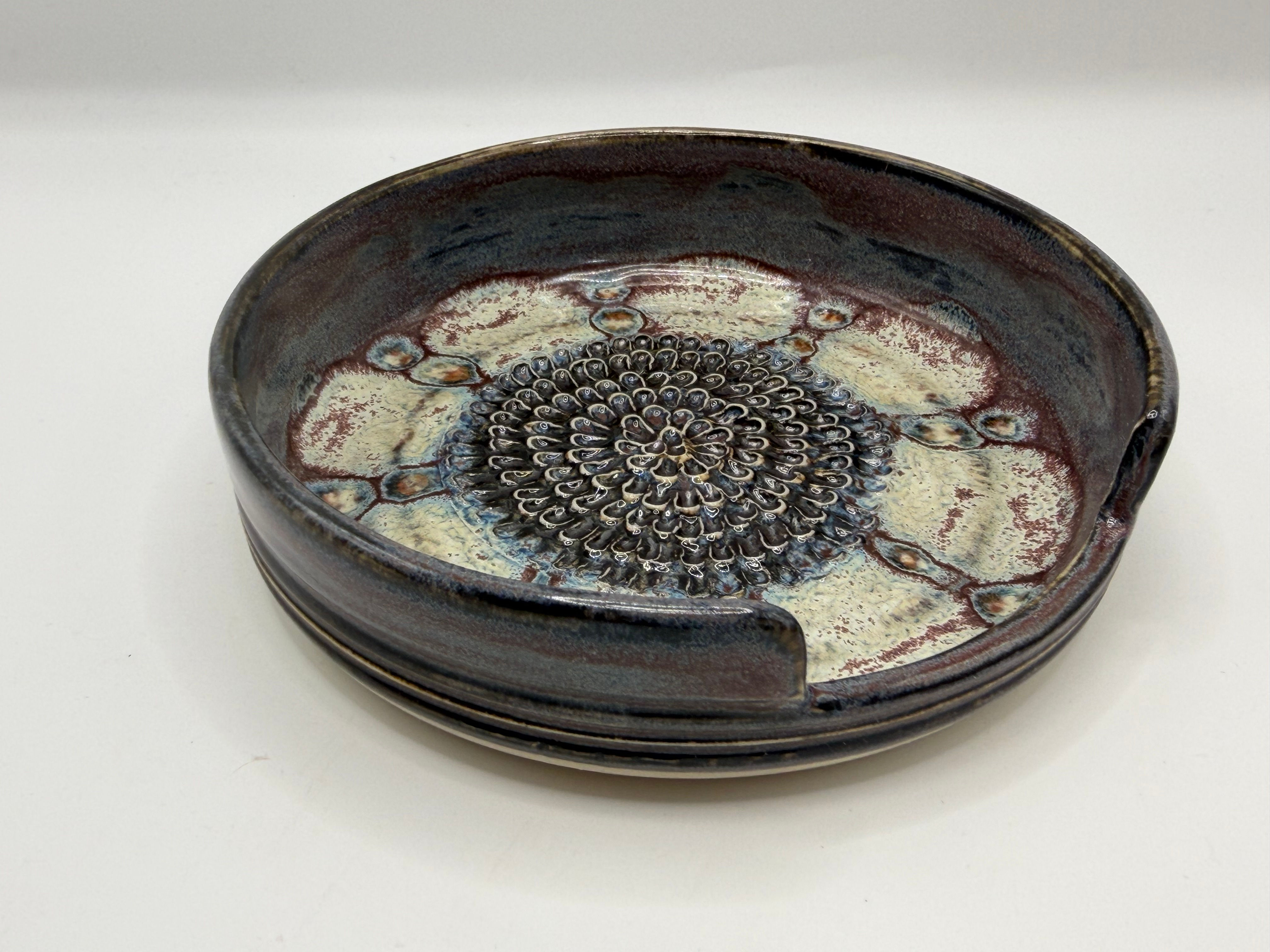 Black and Blue Spoonrest Grater