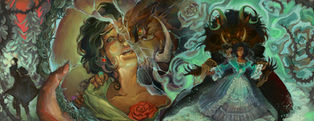 Beauty and the Beast Wrap Cover 