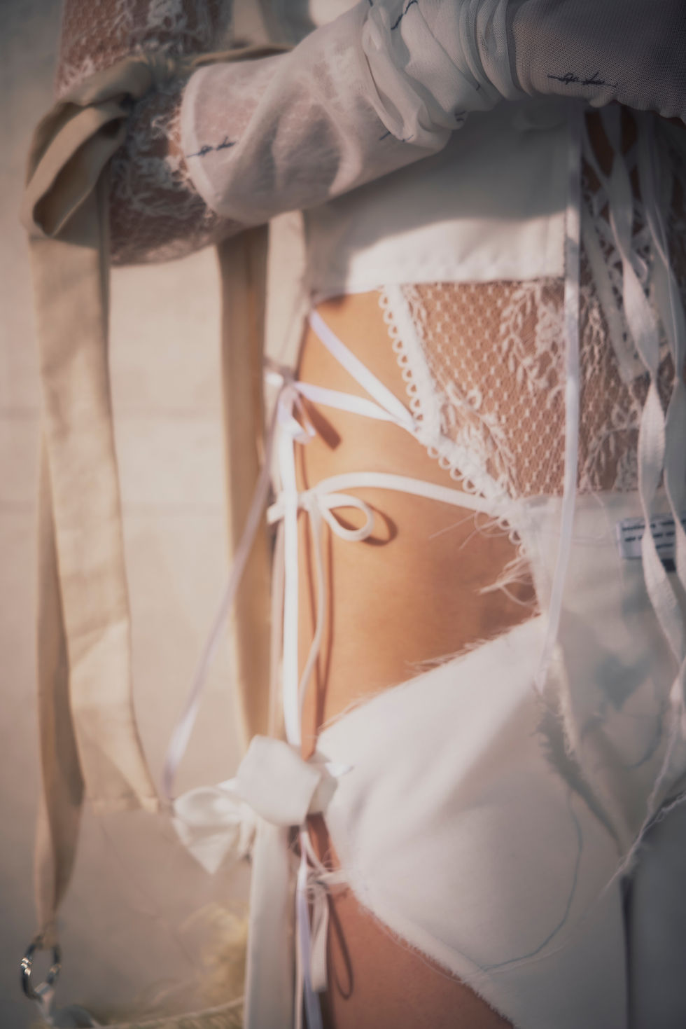 Thumbnail: WHITE UNDER Chanti Body Suits