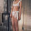 Miniature : WHITE UNDER Ribbon Thong