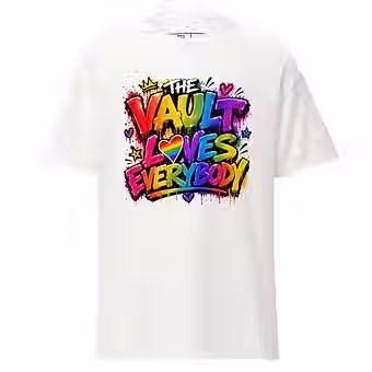 PVAULT LGBTQIA THE VAULT LOVES EVERYBODY TEE.avif
