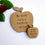 Thumbnail: Personalised Teacher Magnets - Apple Magnets - teacher Gift - Oak Gift - Wooden