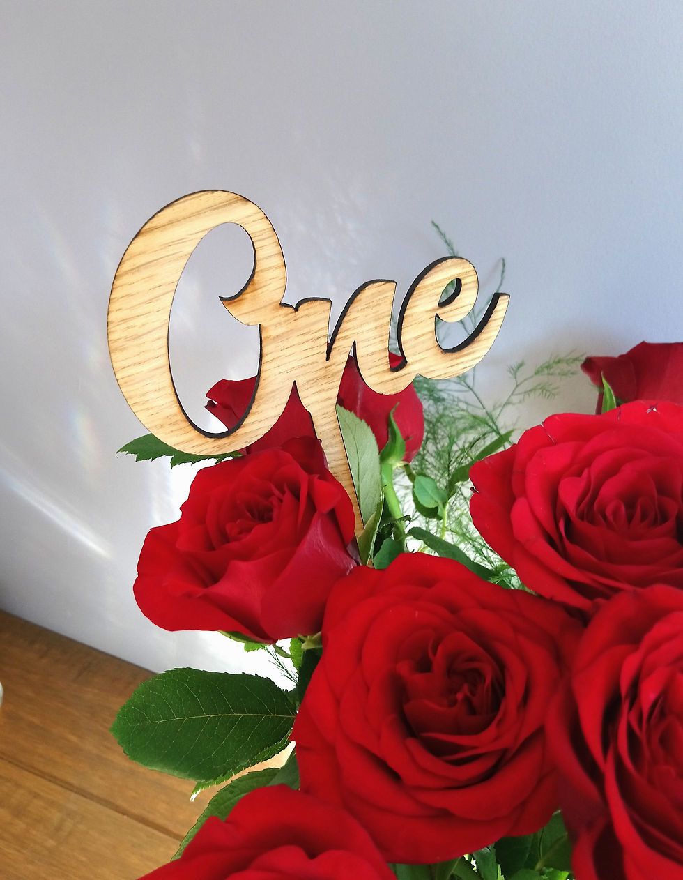 Thumbnail: Wedding Table numbers (Written numbers)