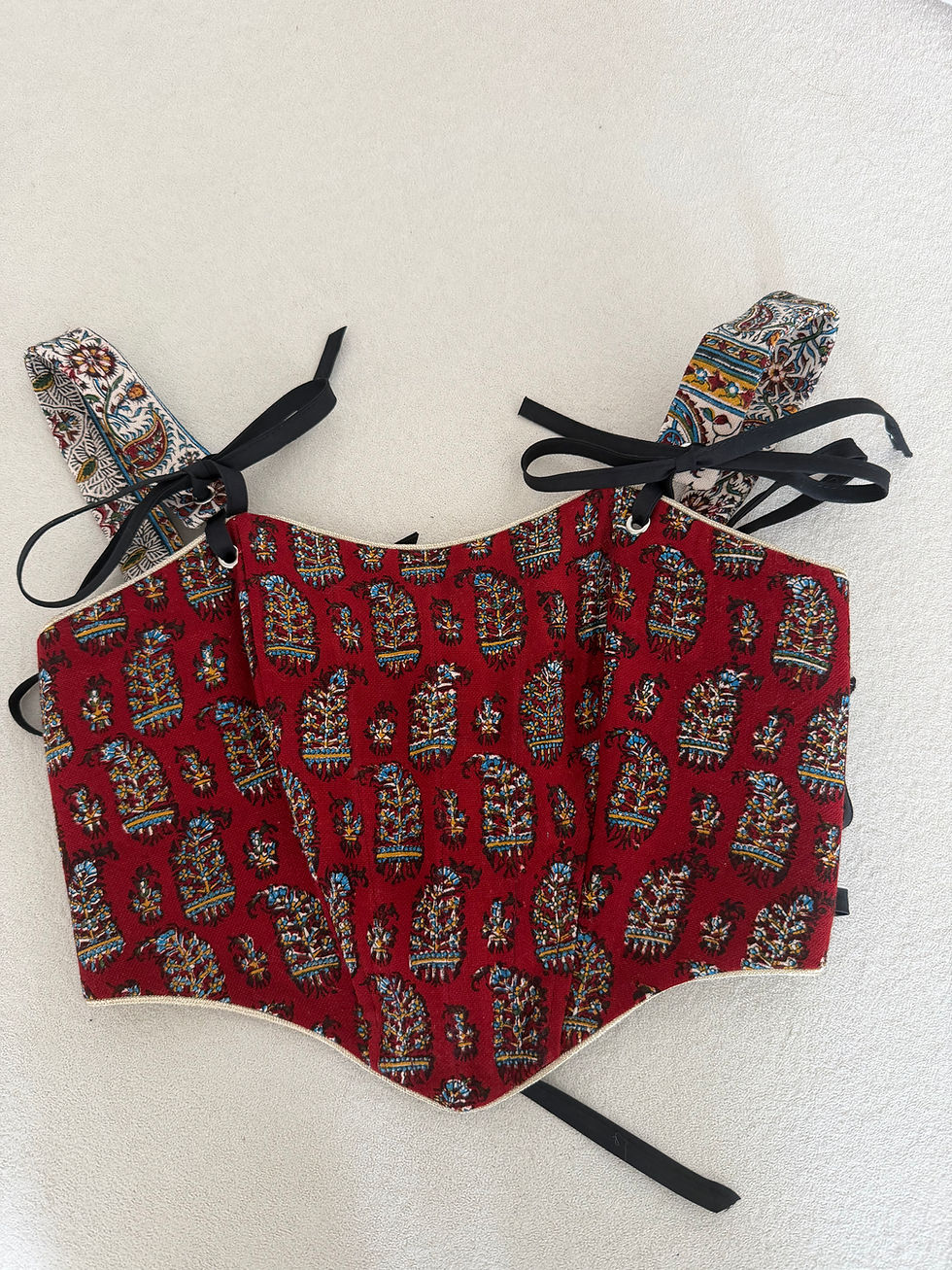 Thumbnail: Teena corset top