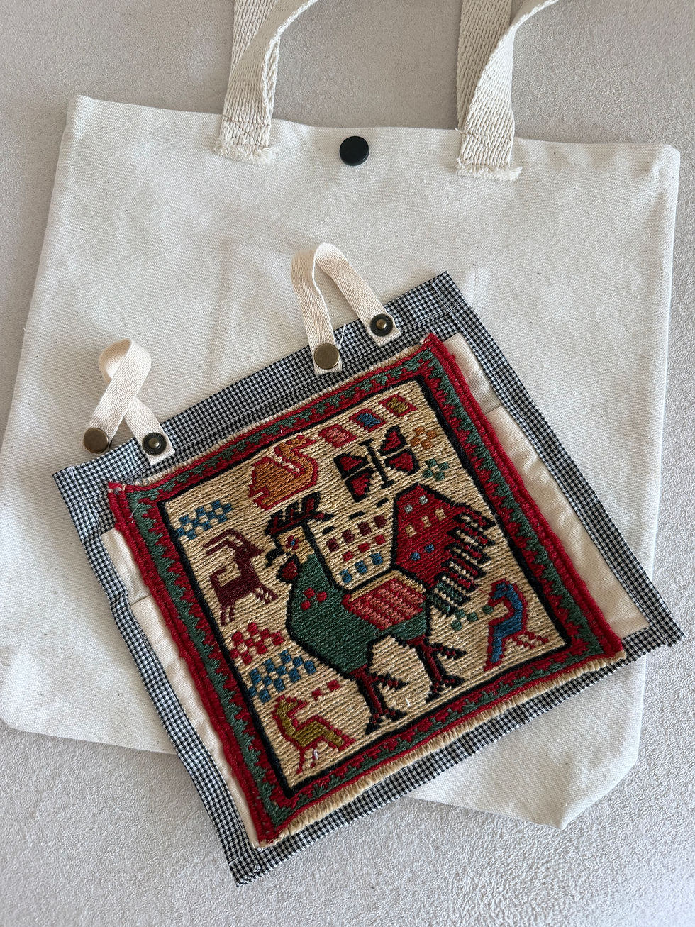 Thumbnail: Rooster tote bag