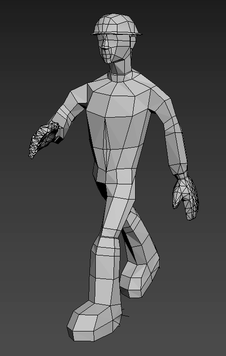 Soldier Assets Animation Process 2(Walk).gif