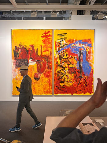 Georg Baselitz Art Basel 2023 © Alexander Palacios