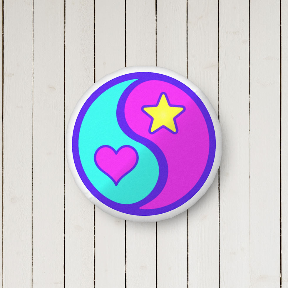 Thumbnail: SOMASYNCKARDIA round pillow