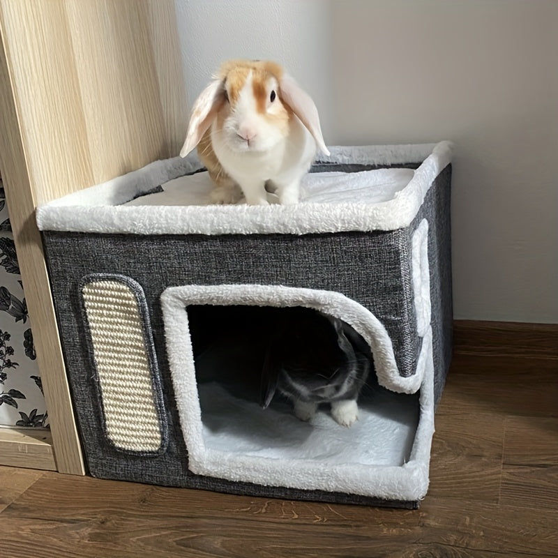 Miniaturbild: Multi-Level Hideaway Bed for Small Pets